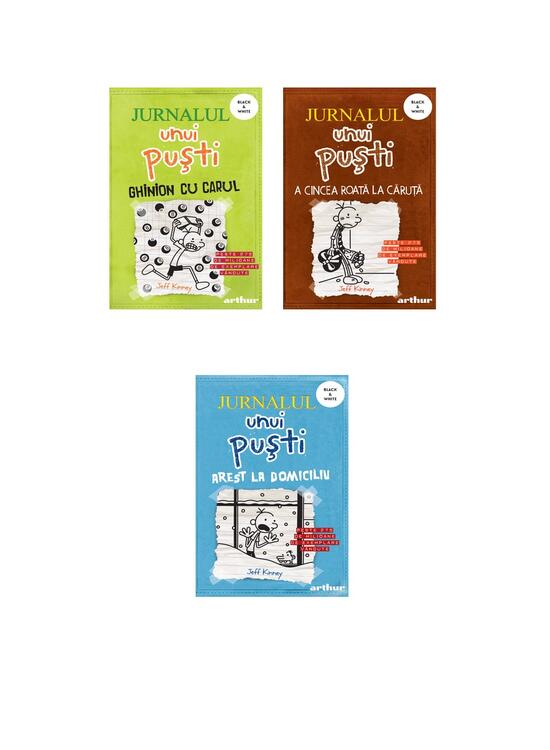 Pachet Jurnalul unui Puști volumele 6-8, ediție paperback - gallery big 5