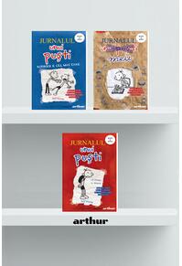Pachet Jurnalul unui Puști ( 3 volume, ediție paperback)
