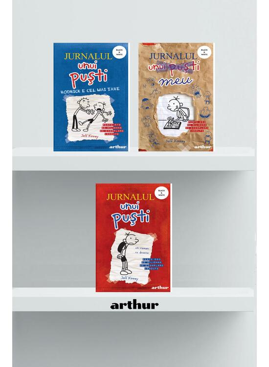 Pachet Jurnalul unui Puști ( 3 volume, ediție paperback) - gallery big 1