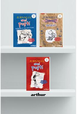 Pachet Jurnalul unui Puști ( 3 volume, ediție paperback)