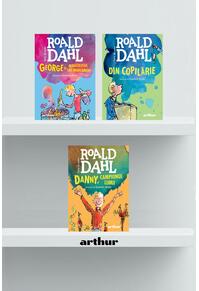 Pachet Roald Dahl în format mic (Danny, George, Din copilărie)