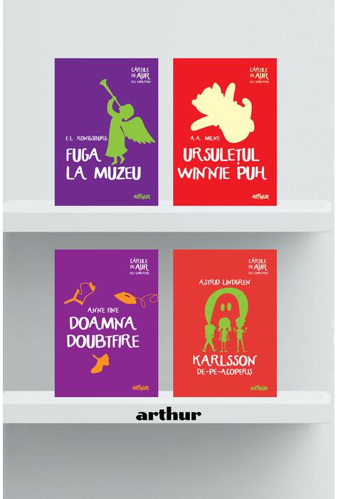Pachet Cărțile de aur ale copilăriei (4 volume)