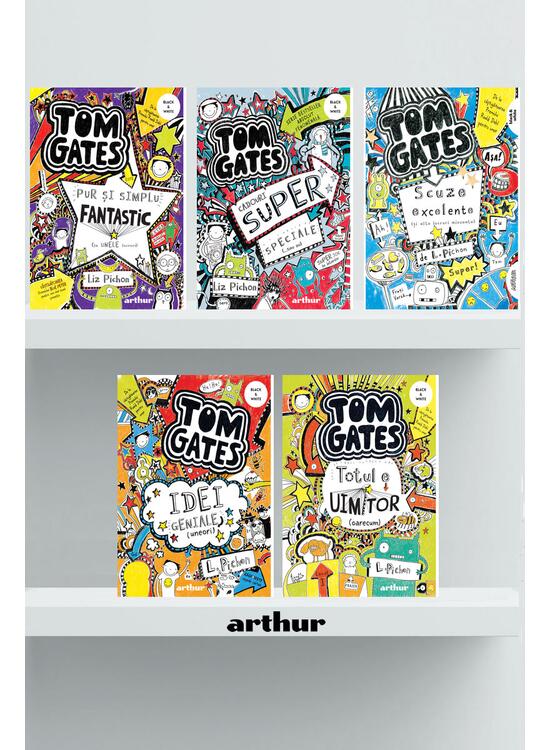 Pachet Tom Gates (volumele 2-6) - gallery big 1