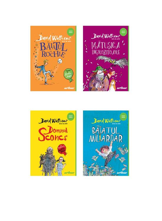 Pachet Walliams Funny Green (Domnul Sconcs, Mătușica îngrozitoare, Băiatul cu rochie, Băiatul Miliardar) - gallery big 6