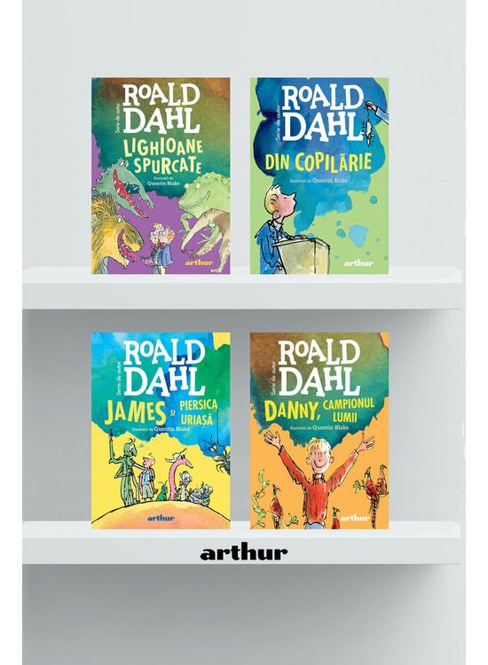 Pachet Roald Dahl (James, Danny, Din copilărie, Lighiane spurcate) - gallery big 1