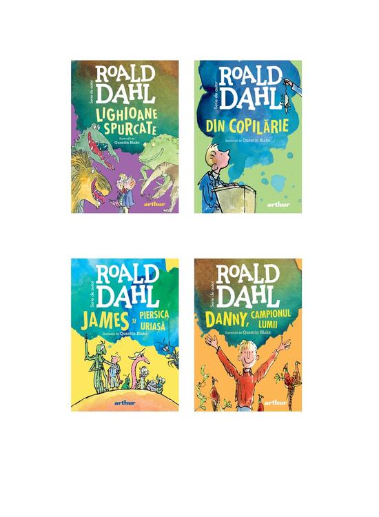 Pachet Roald Dahl (James, Danny, Din copilărie, Lighiane spurcate) - gallery big 6