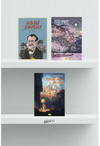 Pachet Grafic românesc 3 volume (Două loturi, Epoca mea de aur, Păsări aprinse)
