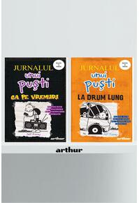 Pachet Jurnalul unui Puști volumele 9-10, ediție paperback