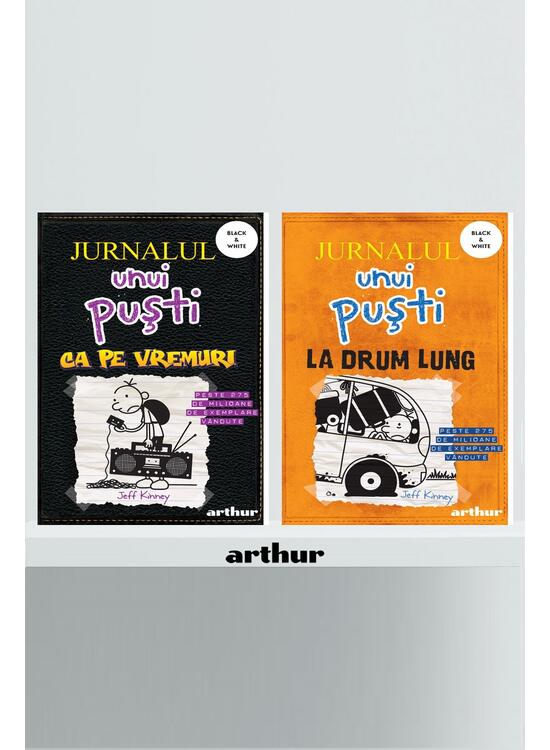 Pachet Jurnalul unui Puști volumele 9-10, ediție paperback - gallery big 1