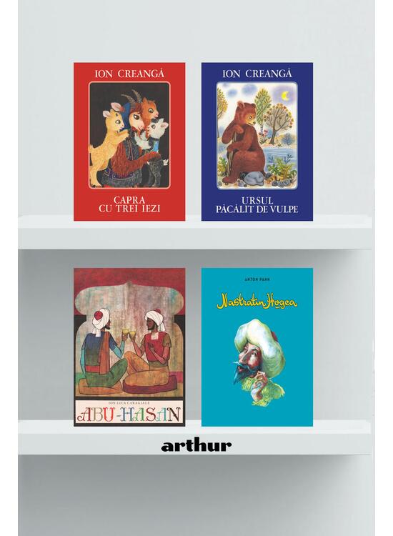 Pachet povești românești retro (4 volume) - gallery big 1