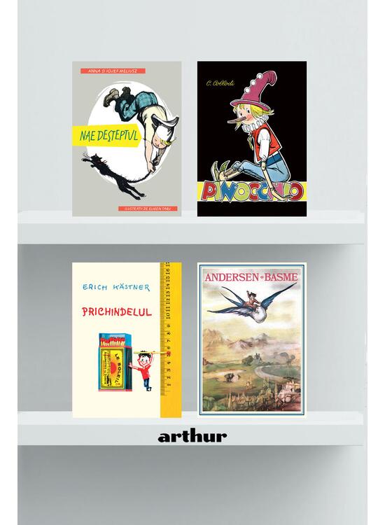 Pachet povești retro cu năstrușnici (4 volume) - gallery big 1