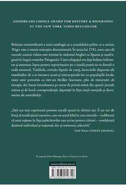 Wager. O poveste despre naufragiu, rebeliune și crimă