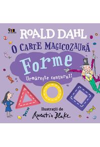 O carte magicozaură. Forme. Urmărește conturul!