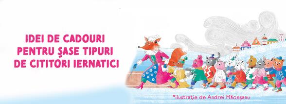Idei de cadouri pentru șase tipuri de cititori iernatici