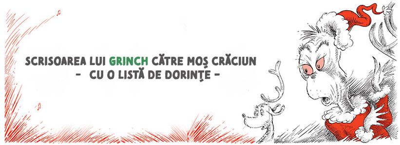 Scrisoarea lui Grinch către Moș Crăciun