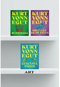 Pachet Kurt Vonnegut (Bufoniada, Leagănul pisicii, Sirenele)