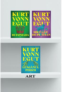 Pachet Kurt Vonnegut (Bufoniada, Leagănul pisicii, Sirenele)
