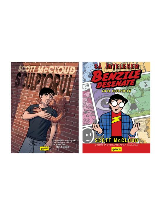 Pachet Scott McCloud (Sculptorul, Să înțelegem benzile desenate) - gallery big 5