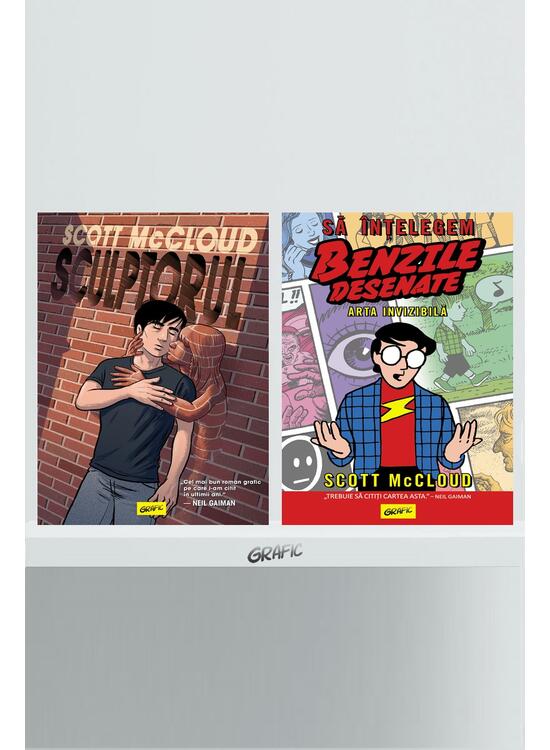 Pachet Scott McCloud (Sculptorul, Să înțelegem benzile desenate) - gallery big 1