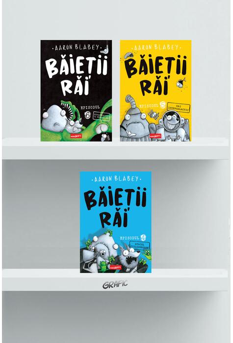 Pachet Băieții răi (volumele 4-6)