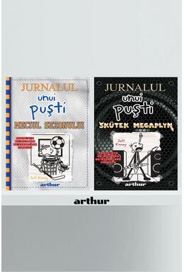 Pachet Jurnalul unui Puști  volumele 16-17 (Meciul sezonului, Skütek Megaplyn)