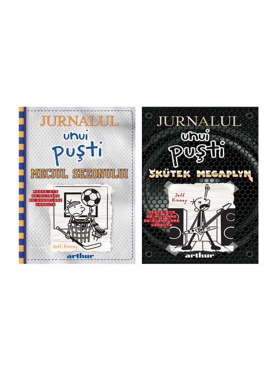 Pachet Jurnalul unui Puști  volumele 16-17 (Meciul sezonului, Skütek Megaplyn) - gallery big 6