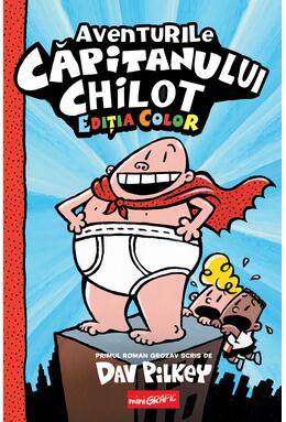 Pachet supereroi miniGrafic (Căpitanul Chilot, Manualul, BatPig)
