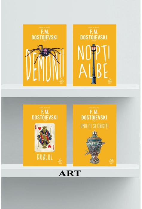 Pachet Dostoievski ( Nopți albe, Dublul, Demonii, Umiliți...)