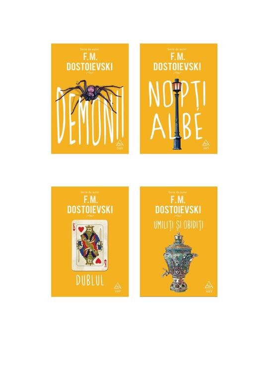 Pachet Dostoievski ( Nopți albe, Dublul, Demonii, Umiliți...) - gallery big 3