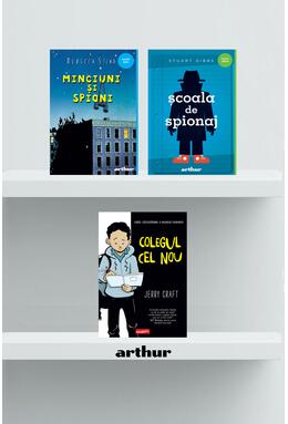 Pachet școlar (Minciuni și spioni,Școala de spionaj, Colegul cel nou)