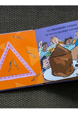 O carte magicozaură. Forme. Urmărește conturul!
