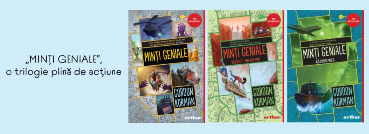 Minți geniale: o trilogie plină de acțiune
