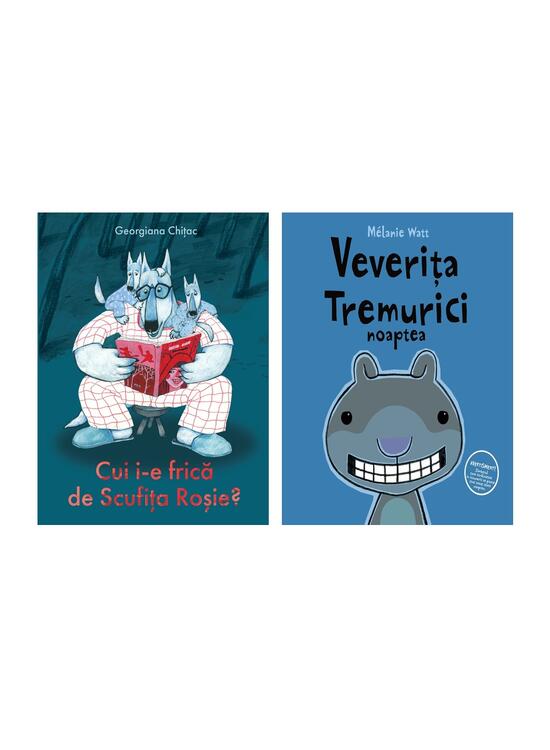 Pachet educativ depășirea fricilor (Cui i-e frică de Scufița Roșie?, Veverița Tremurici noaptea) - gallery big 9