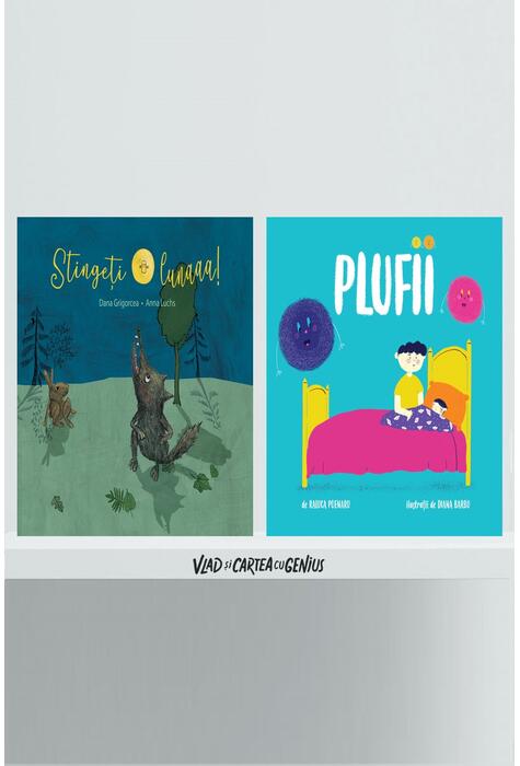 Pachet povești de noapte bună (Plufii, Stingeți luna)