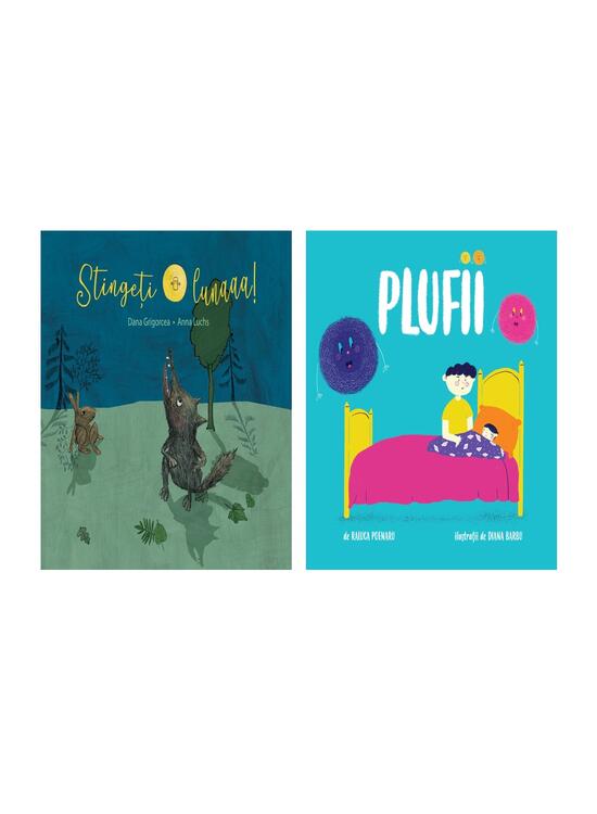Pachet povești de noapte bună (Plufii, Stingeți luna) - gallery big 3
