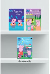Pachet educativ Aventuri cu Peppa Pig ( 3 volume)
