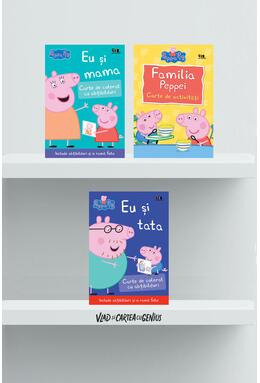 Pachet educativ Peppa Pig în familie ( 3 volume)