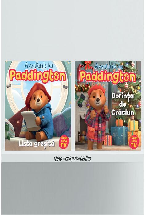 Pachet Aventurile lui Paddington iarna (Dorința de Crăciun, Lista greșită)