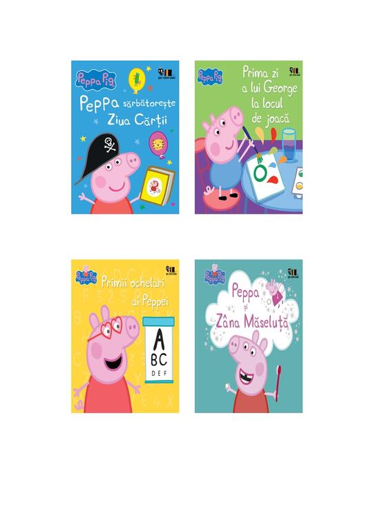 Pachet educativ Primele experiențe cu Peppa Pig ( 4 volume) - gallery big 6