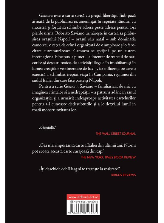 Pachet  R.Saviano (Gomora, Copiii Camorrei) - gallery big 2