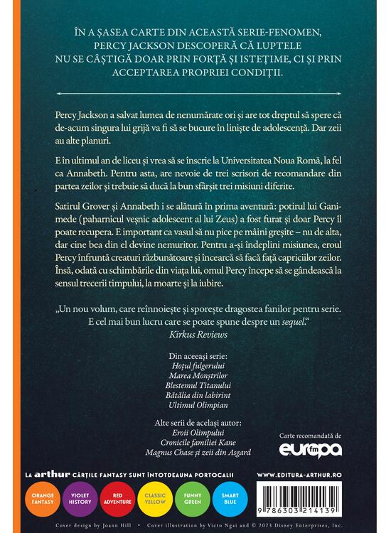 Percy Jackson și Olimpienii (#6). Potirul zeilor - gallery big 2