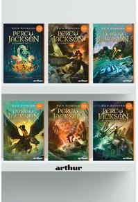 Pachet Percy Jackson și Olimpienii (volumele 1-6, hardcover)