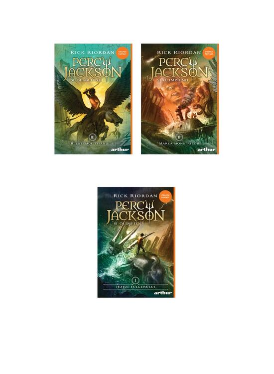 Pachet Percy Jackson și Olimpienii (volumele 1-3, hardcover) - gallery big 5