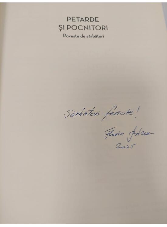 Petarde și pocnitori. Poveste de sărbători ( cu autograf) - gallery big 3