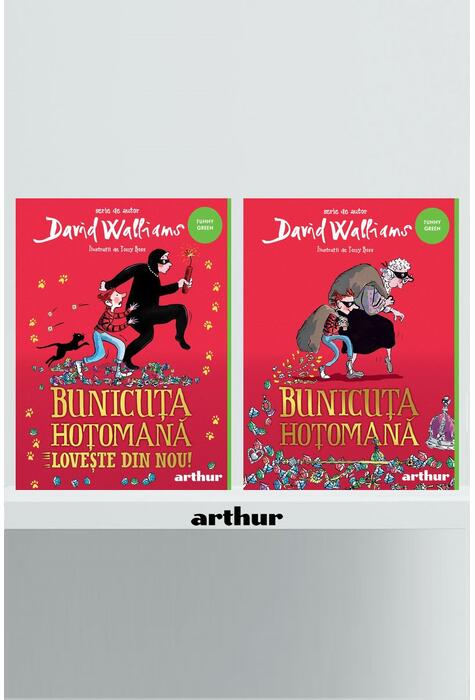 Pachet Bunicuţa hoţomană (2 cărți Funny Green)