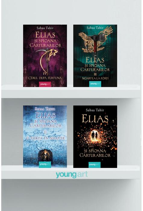 Pachet Elias şi spioana Cărturarilor (4 volume)