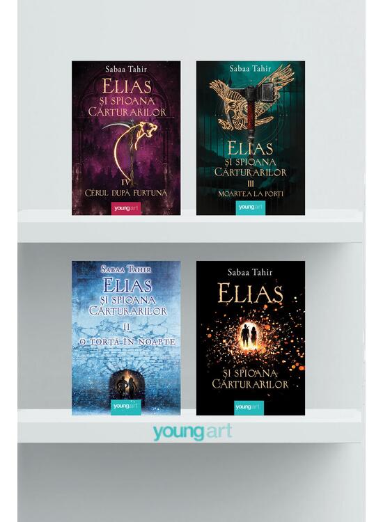 Pachet Elias şi spioana Cărturarilor (4 volume) - gallery big 1