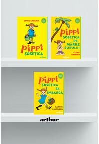 Pachet  Pippi Șosețica (3 volume)