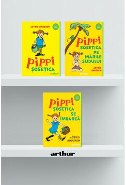 Pachet  Pippi Șosețica (3 volume)