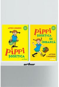 Pachet  Pippi Șosețica (2 volume)